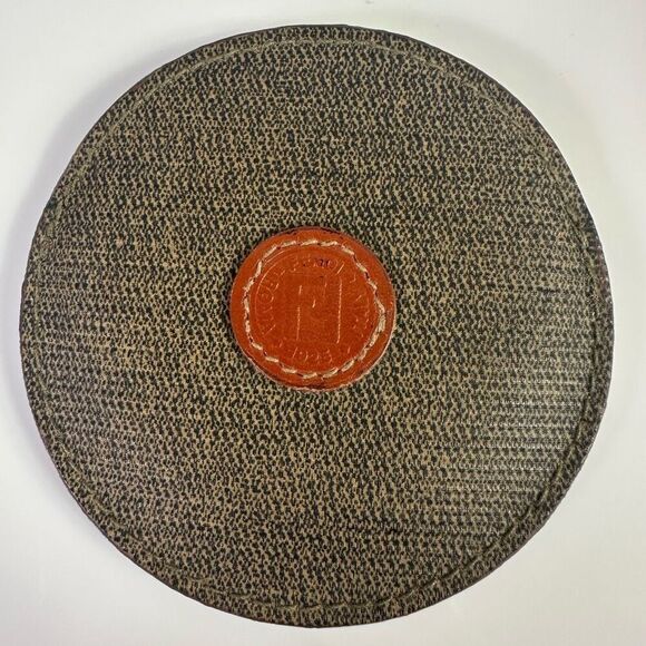 FENDI FF Vintage Mirror Case With Hand Mirror - Picture 2 of 9